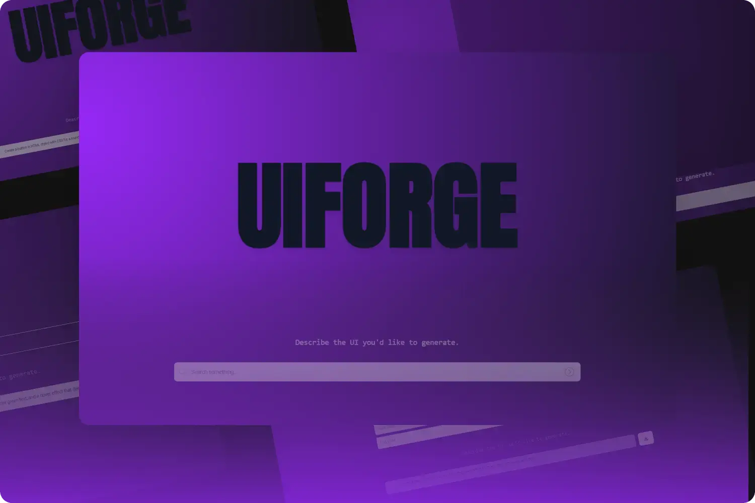 UI Forge